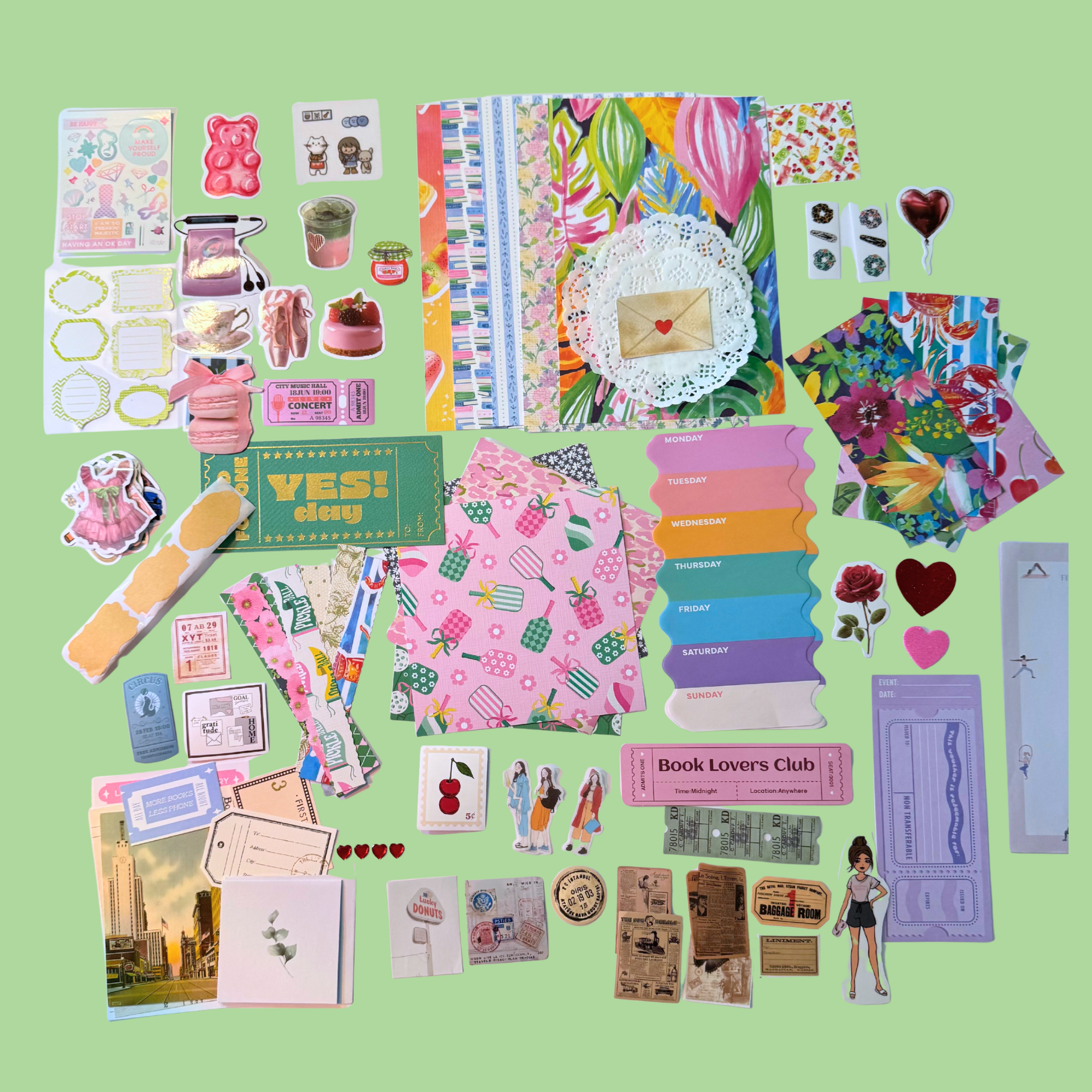 Junk Journal Mystery Pack